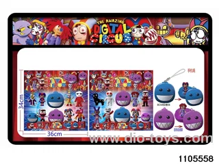 3 inch doll set in Blister card