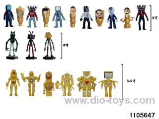 3-4 inch doll set in opp bag