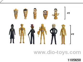 3-4 inch doll set in opp bag