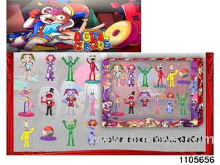 2-4.5 inch doll set in window box