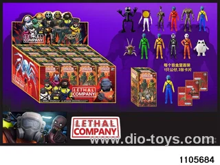 2.5-4.5 inch doll set in display box