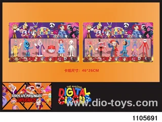 4.5-11cm doll set in Blister card