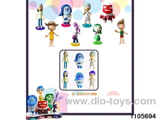 3-4.5 inch doll set in opp bag