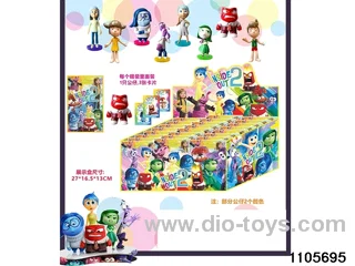 3-4.5 inch doll set in display box