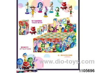 3-4.5 inch doll set in display box