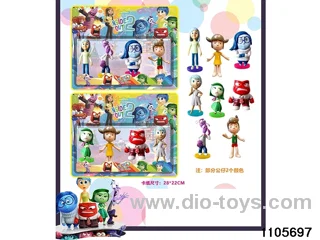 3-4.5 inch doll set in Blister card