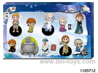 2.5-3 inch doll set in window box