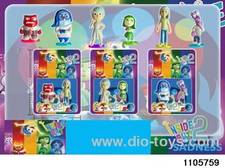 3-4.2 inch doll set in Blister card
