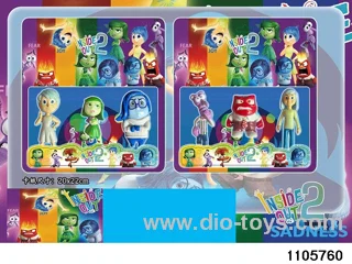 3-4.2 inch doll set in Blister card