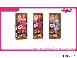 11 Jointed Doll Set in window box