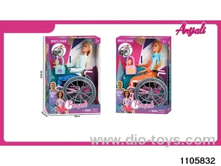 11 Jointed Doll Set in window box