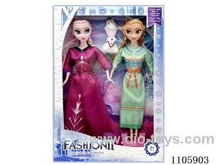 11.5 "Snow Princess doll window box