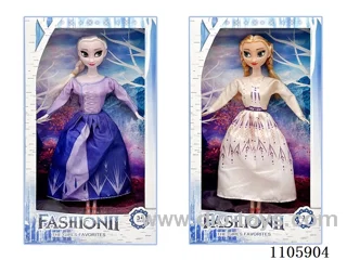 11.5 "Snow Princess doll window box