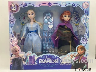 11.5 inch live hand Snow Princess window box