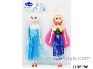 11.5 "9 joint Ice and Snow Barbie opp bag