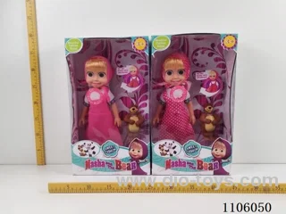 14 "empty body IC music and lights Martha and bear doll