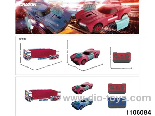 2.4G RC car in window box