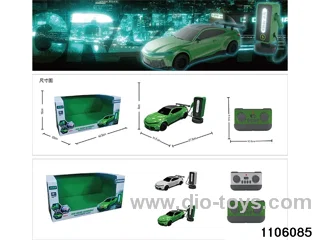 1：16 RC car in window box