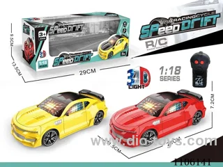 1：18 2ch rc car with light