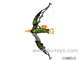 Bow and arrow (10 round bullet & 10 suction cup bullet)