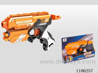 Orange soft bullet Gun (5 bullets)