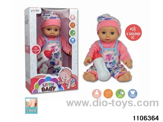 14 inch doll with ic in window box