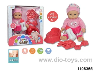 14 inch doll with ic in window box