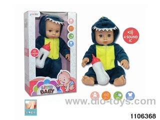 14 inch doll with ic in window box