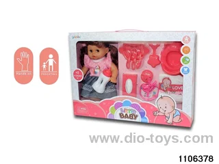14 inch doll with ic in window box