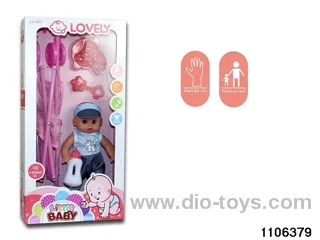 14 inch doll with ic in window box