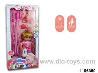 14 inch doll with ic in window box