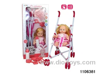 10 inch doll with 4 IC included battery