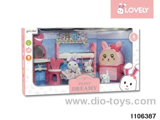 Play House Toys in window box