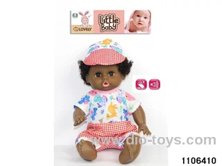 14 inch doll with ic in PP bag with header