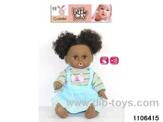 14 inch doll with ic in PP bag with header