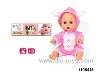 12 inch doll in PVC bag