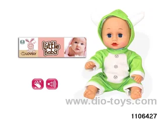 12 inch doll in PVC bag