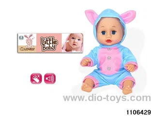 12 inch doll in PVC bag