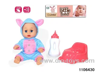 12 inch doll in PVC bag