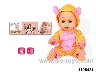 12 inch doll in PVC bag