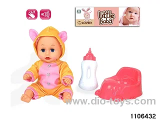 12 inch doll in PVC bag