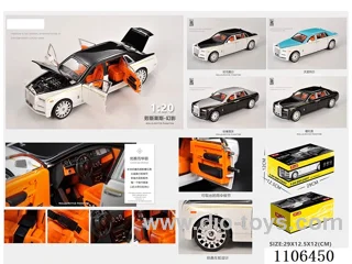 1：20 pull back alloy car W L/M