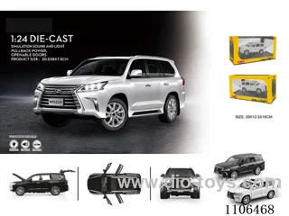 1:24 pull back alloy car W L/M