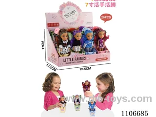7 "Bratz doll (4 mixed,20 pieces)