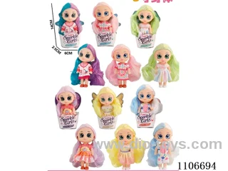 5 "Walking Hands and Feet Kendi Doll (6 mixed)