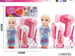 Princess + hair cutting tools