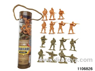 Military suits in PVC Tin
