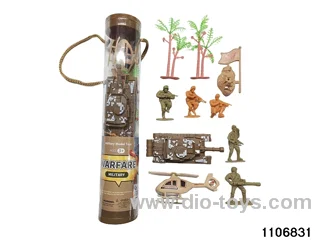 Military suits in PVC Tin