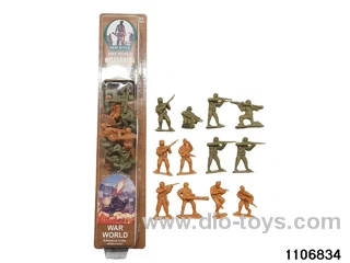 Military suits in Blister with insert