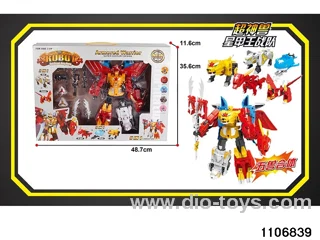 5-in-1 Transformers in color box